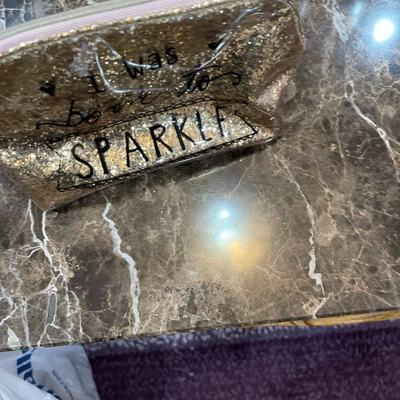 Bath & body Works glitter make up bag - Picture 3 of 4